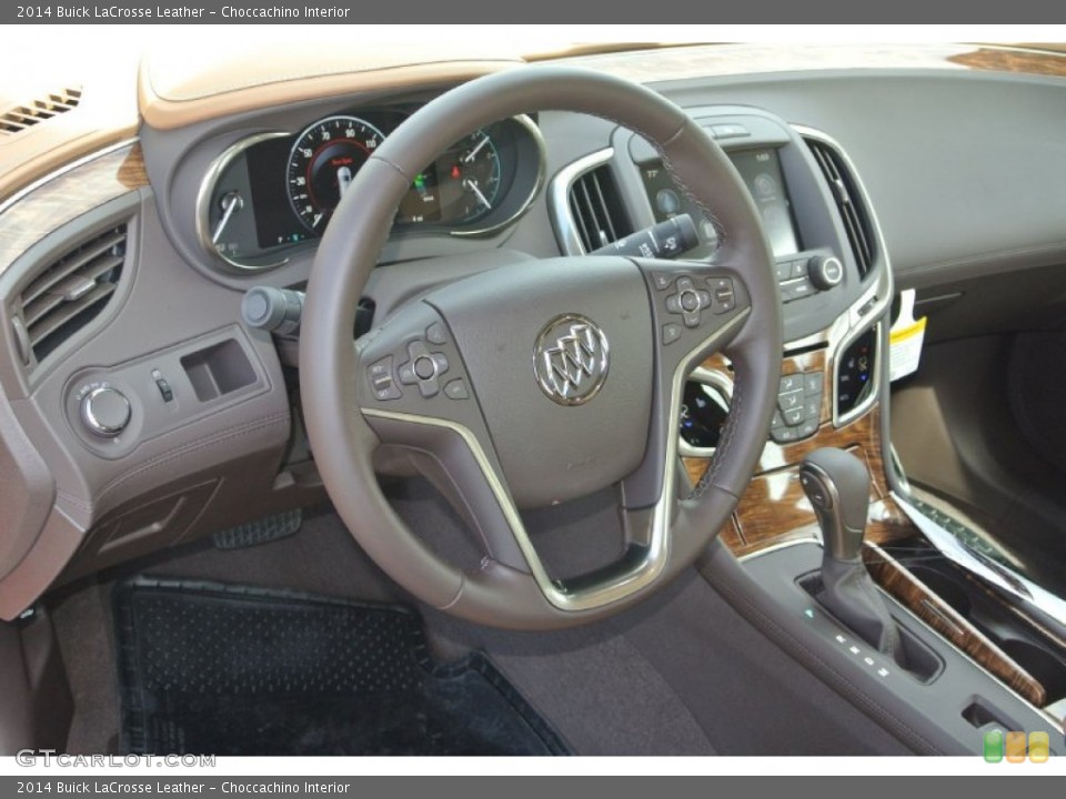 Choccachino Interior Steering Wheel for the 2014 Buick LaCrosse Leather #86770826