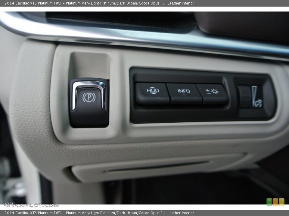 Platinum Very Light Platinum/Dark Urban/Cocoa Opus Full Leather Interior Controls for the 2014 Cadillac XTS Platinum FWD #86771094