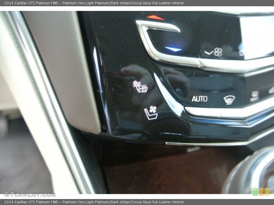 Platinum Very Light Platinum/Dark Urban/Cocoa Opus Full Leather Interior Controls for the 2014 Cadillac XTS Platinum FWD #86771108