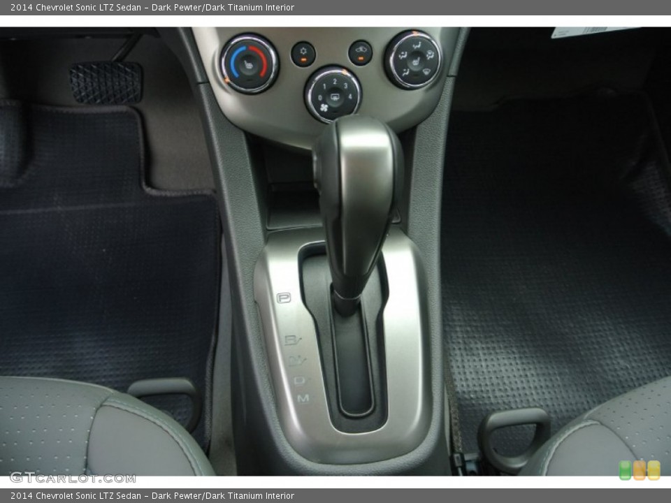 Dark Pewter/Dark Titanium Interior Transmission for the 2014 Chevrolet Sonic LTZ Sedan #86771421