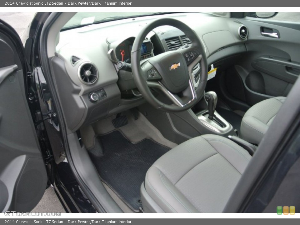 Dark Pewter/Dark Titanium Interior Prime Interior for the 2014 Chevrolet Sonic LTZ Sedan #86771628