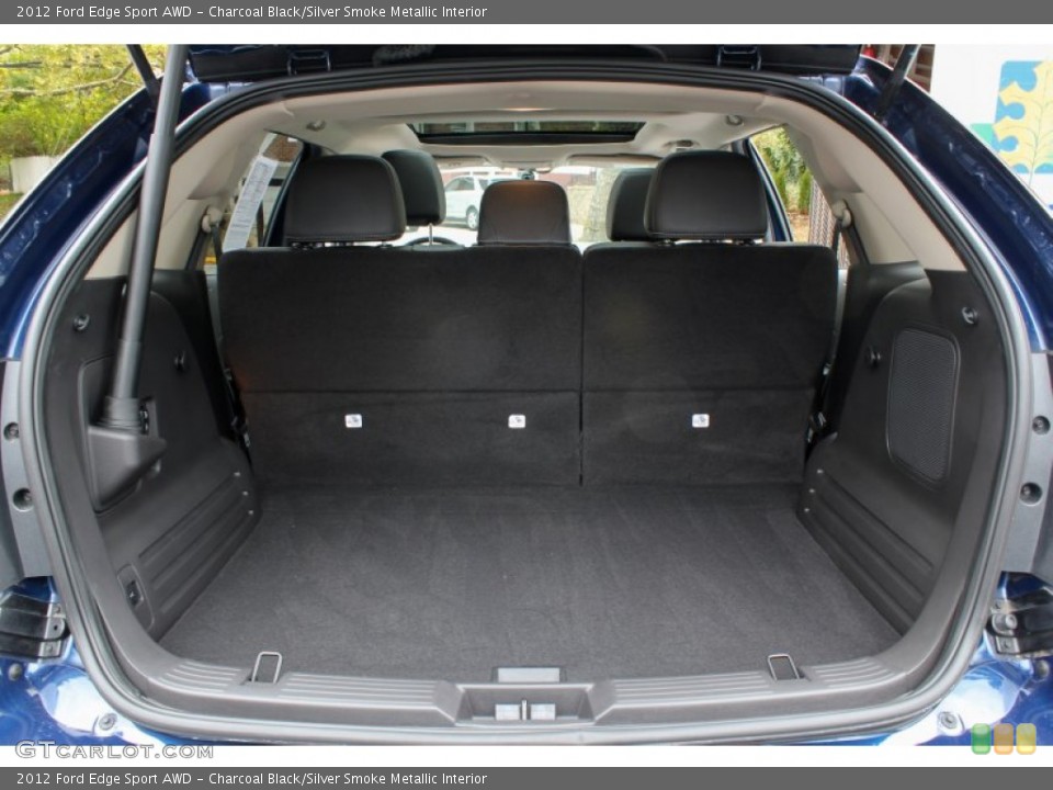 Charcoal Black/Silver Smoke Metallic Interior Trunk for the 2012 Ford Edge Sport AWD #86774772