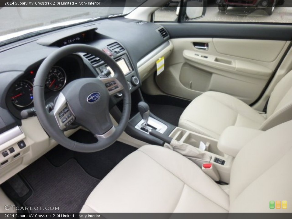 Ivory Interior Photo for the 2014 Subaru XV Crosstrek 2.0i Limited #86781411