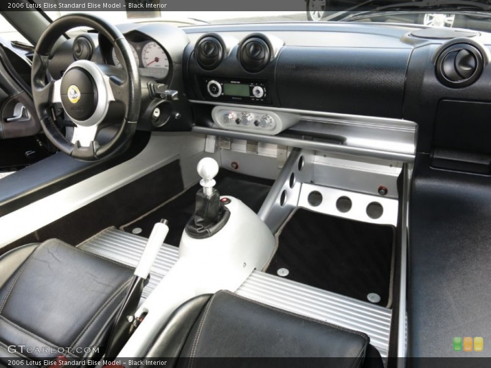 Black Interior Dashboard for the 2006 Lotus Elise  #86787930
