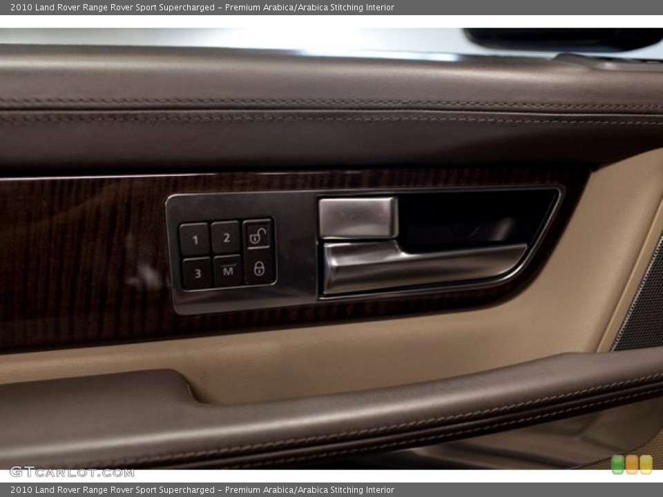Premium Arabica/Arabica Stitching Interior Controls for the 2010 Land Rover Range Rover Sport Supercharged #86788686