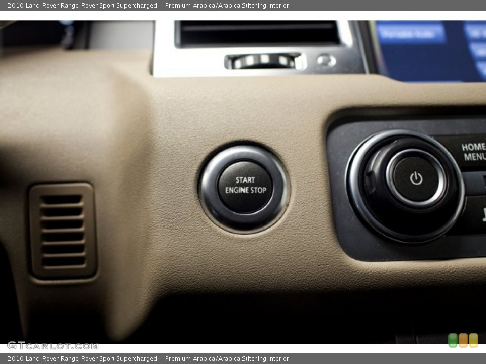 Premium Arabica/Arabica Stitching Interior Controls for the 2010 Land Rover Range Rover Sport Supercharged #86788989