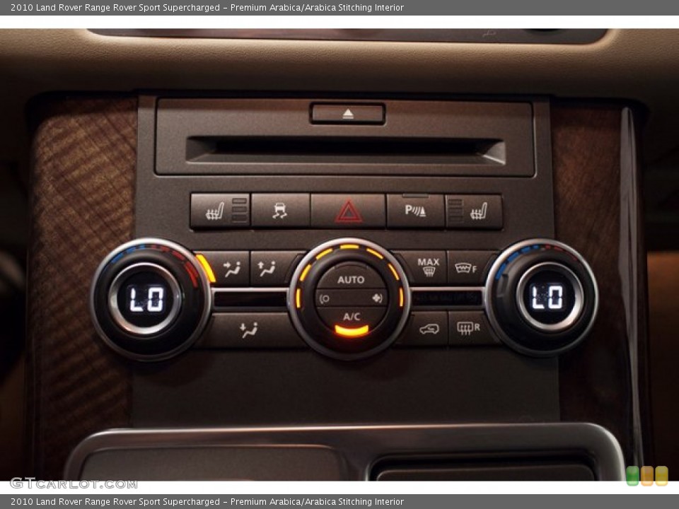 Premium Arabica/Arabica Stitching Interior Controls for the 2010 Land Rover Range Rover Sport Supercharged #86789118
