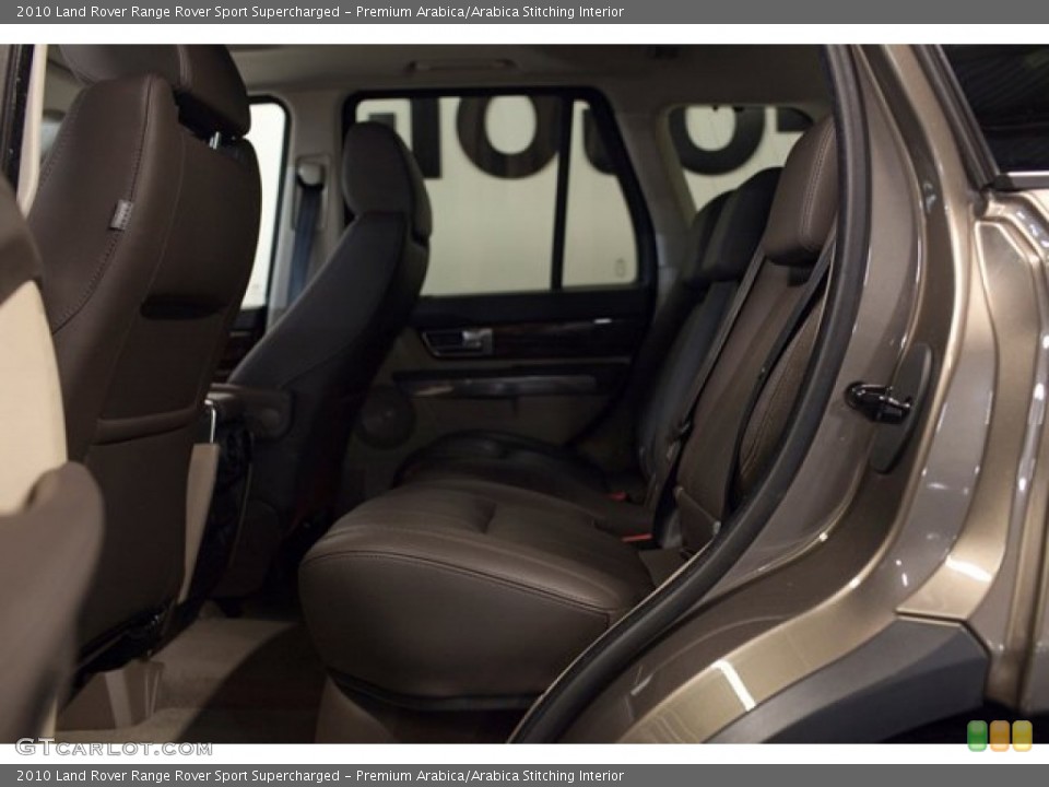 Premium Arabica/Arabica Stitching Interior Rear Seat for the 2010 Land Rover Range Rover Sport Supercharged #86789211