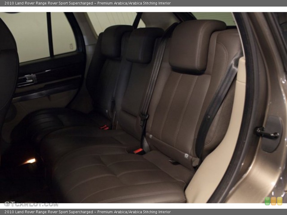 Premium Arabica/Arabica Stitching Interior Rear Seat for the 2010 Land Rover Range Rover Sport Supercharged #86789244
