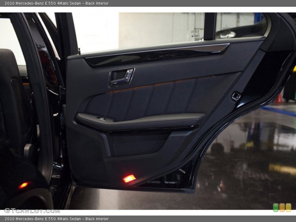 Black Interior Door Panel for the 2010 Mercedes-Benz E 550 4Matic Sedan #86790582