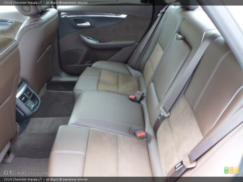 Jet Black/Brownstone Interior Rear Seat for the 2014 Chevrolet Impala LT #86792484