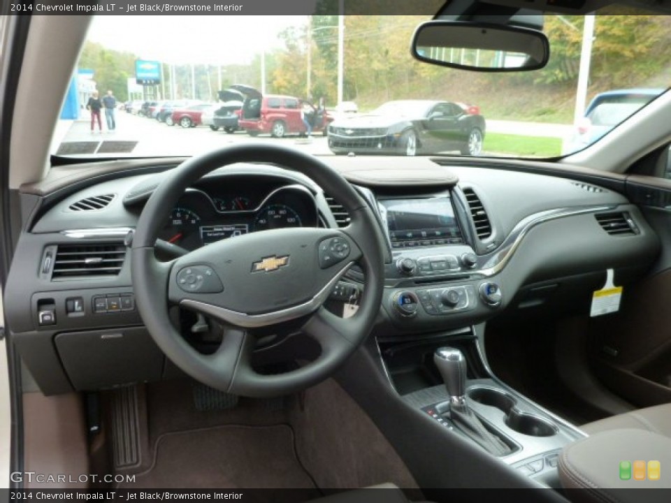 Jet Black/Brownstone Interior Dashboard for the 2014 Chevrolet Impala LT #86792497