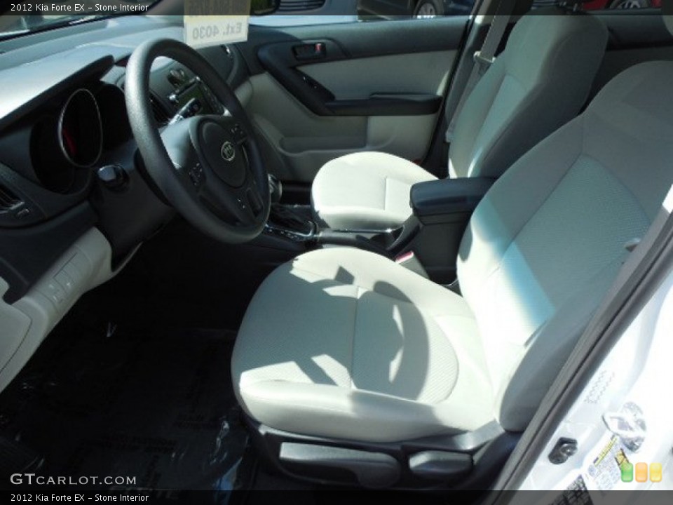 Stone Interior Front Seat for the 2012 Kia Forte EX #86793768
