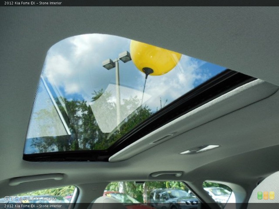 Stone Interior Sunroof for the 2012 Kia Forte EX #86794164
