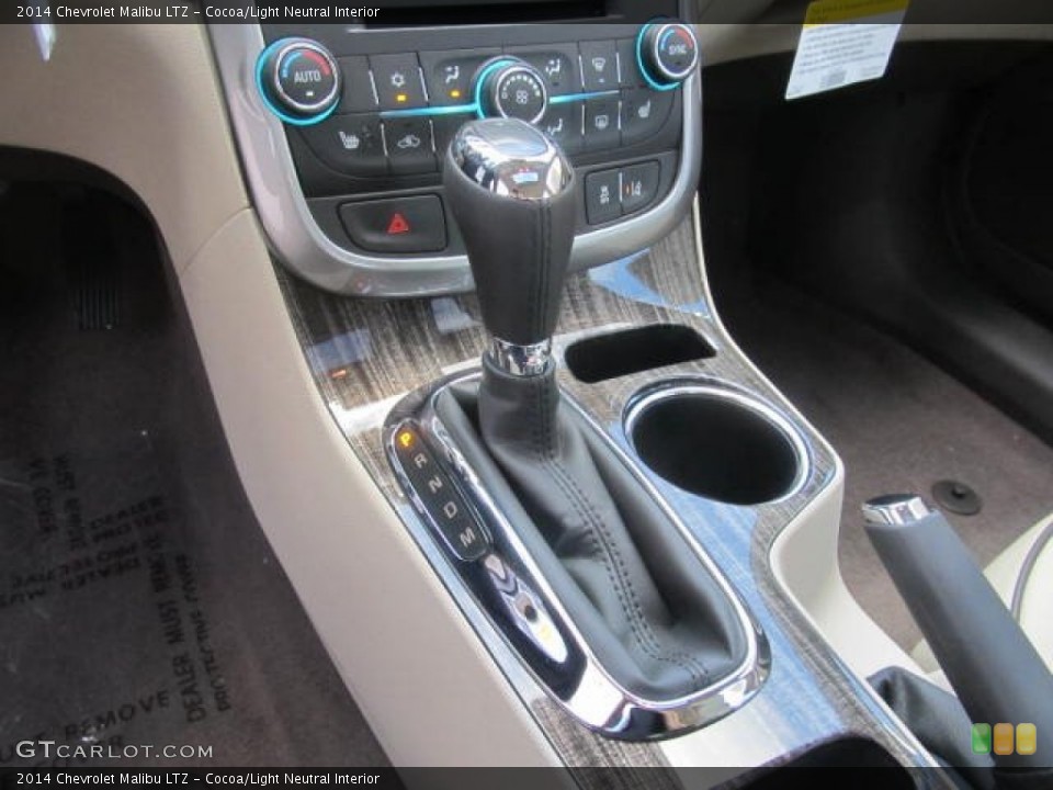 Cocoa/Light Neutral Interior Transmission for the 2014 Chevrolet Malibu LTZ #86800758