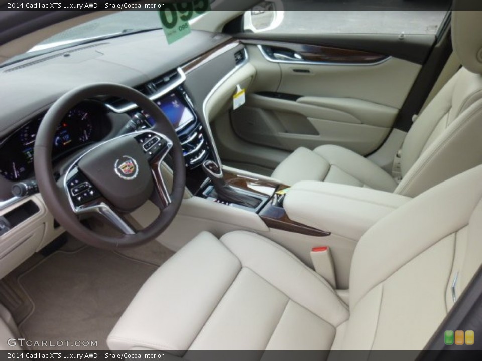 Shale/Cocoa Interior Prime Interior for the 2014 Cadillac XTS Luxury AWD #86801517