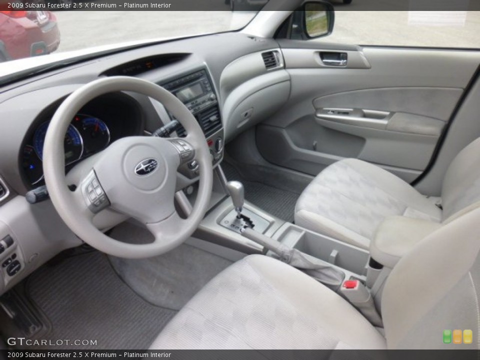 Platinum Interior Photo for the 2009 Subaru Forester 2.5 X Premium #86803776