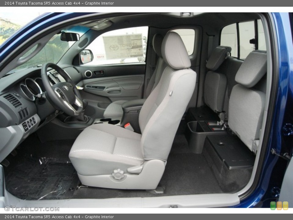Graphite Interior Photo for the 2014 Toyota Tacoma SR5 Access Cab 4x4 #86805321