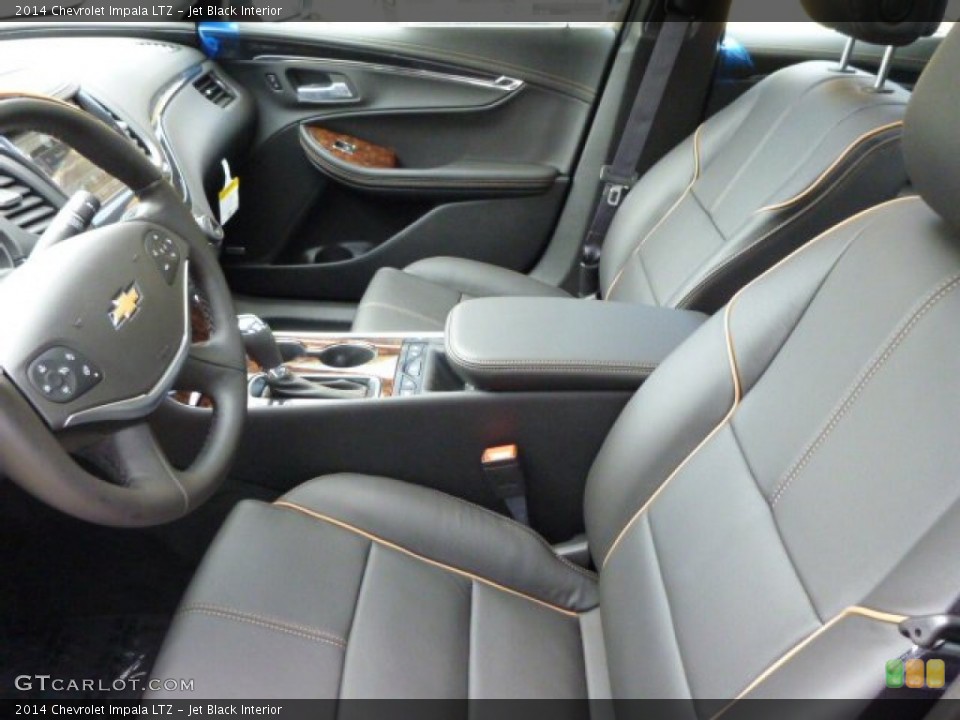 Jet Black Interior Front Seat for the 2014 Chevrolet Impala LTZ #86806131