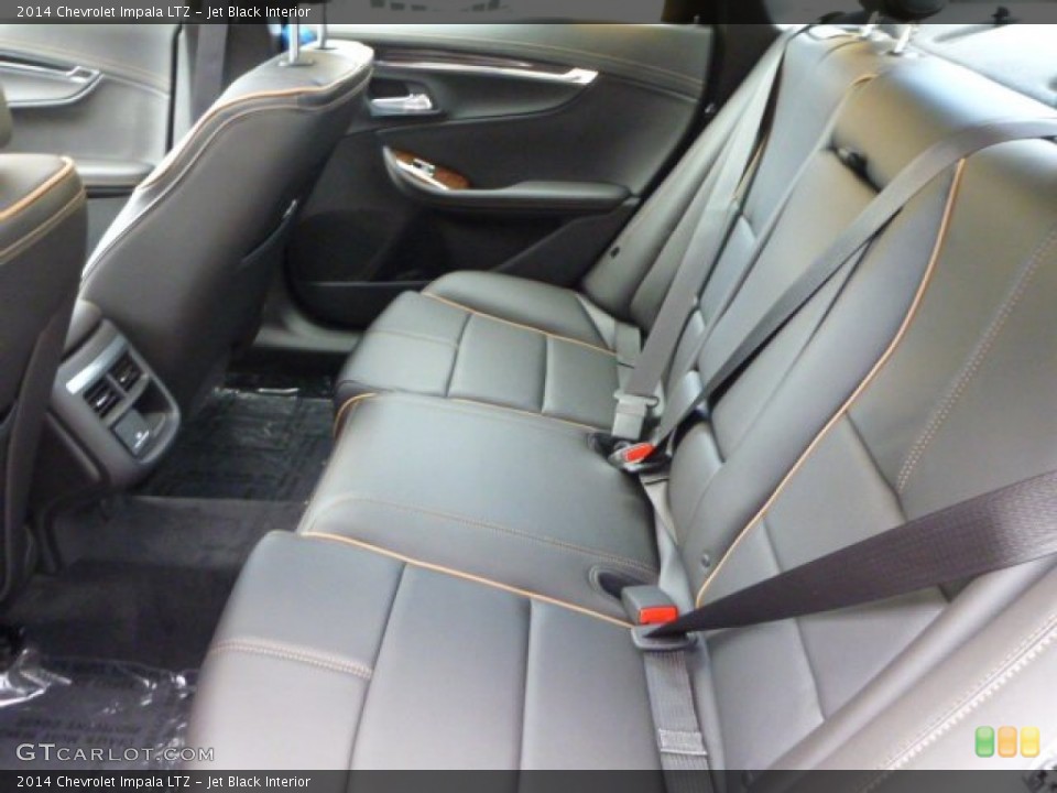 Jet Black Interior Rear Seat for the 2014 Chevrolet Impala LTZ #86806143