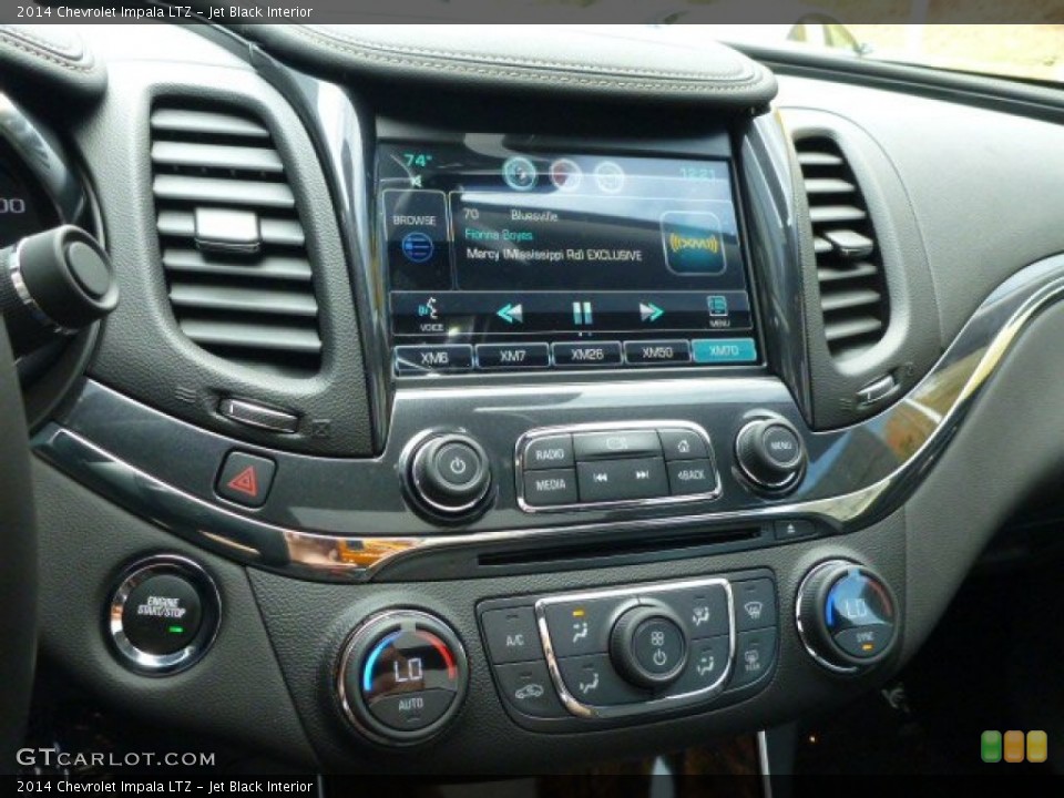 Jet Black Interior Controls for the 2014 Chevrolet Impala LTZ #86806224