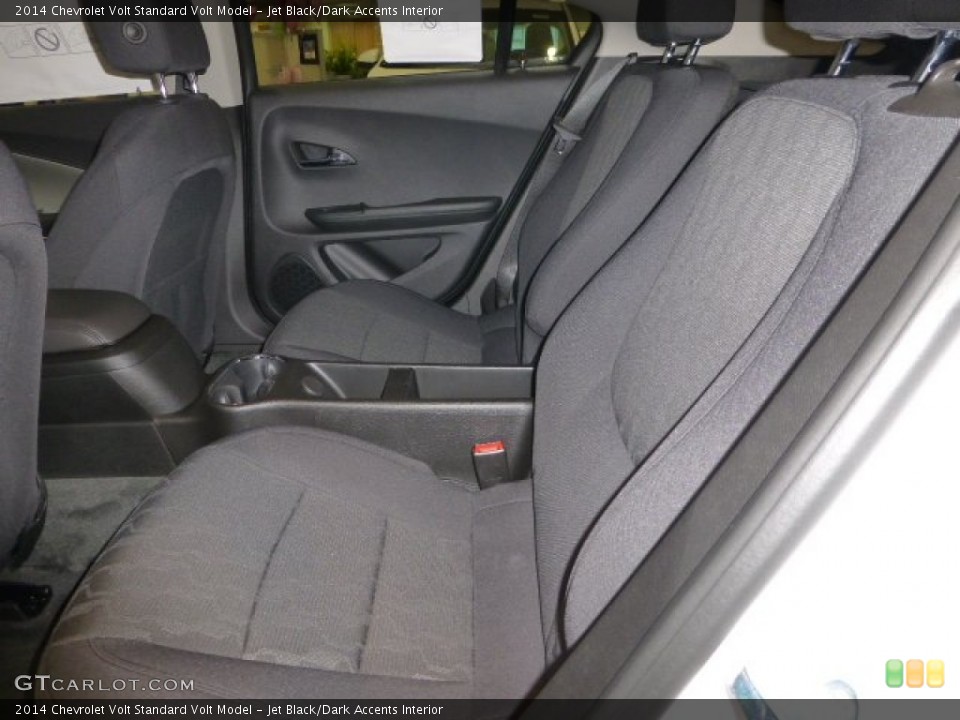Jet Black/Dark Accents Interior Rear Seat for the 2014 Chevrolet Volt  #86806359