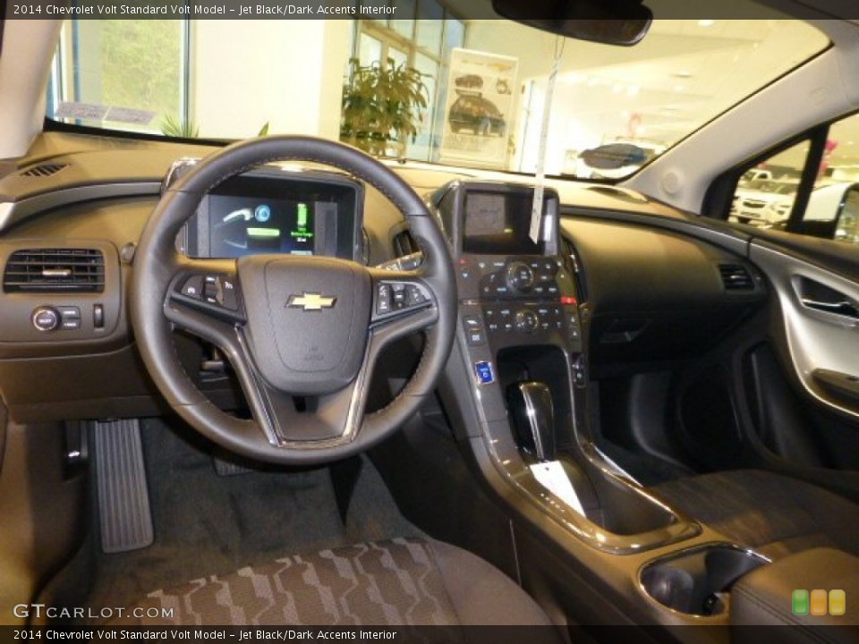 Jet Black/Dark Accents Interior Dashboard for the 2014 Chevrolet Volt  #86806365