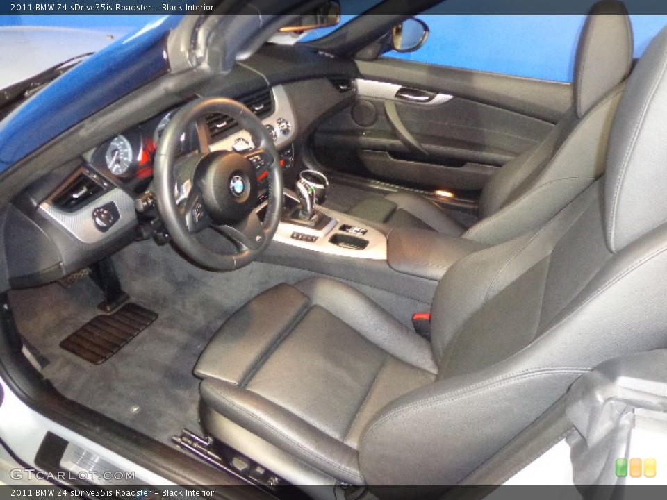 Black Interior Prime Interior for the 2011 BMW Z4 sDrive35is Roadster #86811309