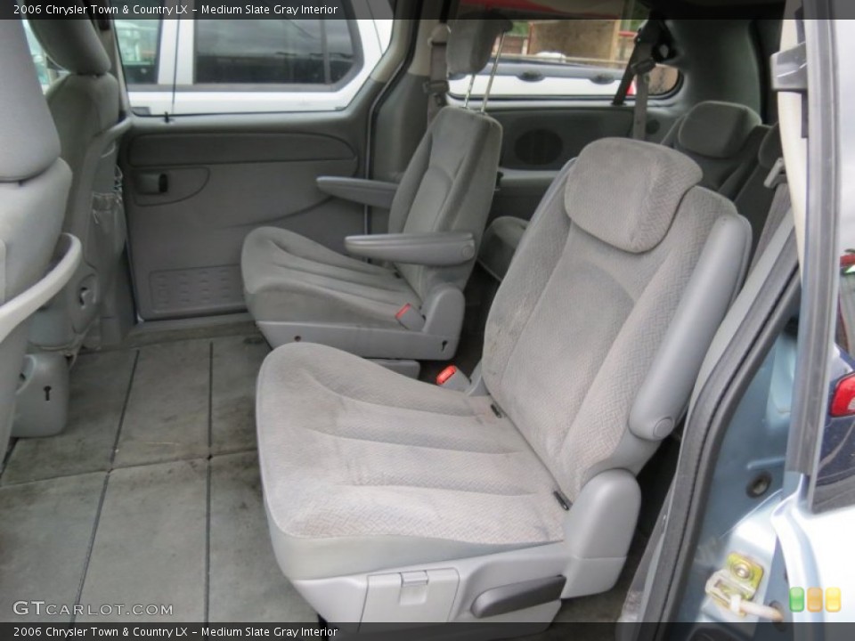 Medium Slate Gray Interior Rear Seat for the 2006 Chrysler Town & Country LX #86815541