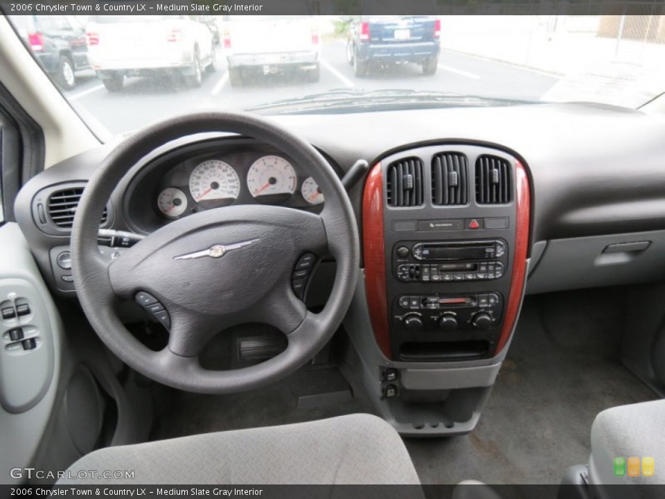 Medium Slate Gray Interior Dashboard for the 2006 Chrysler Town & Country LX #86815565