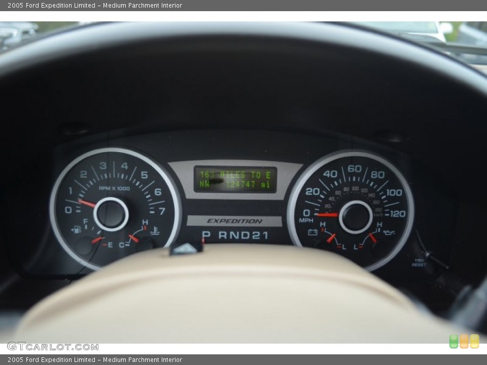 Medium Parchment Interior Gauges for the 2005 Ford Expedition Limited #86816720