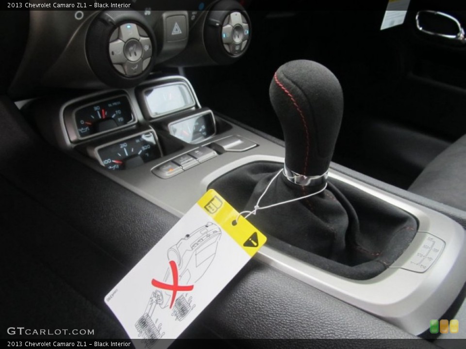 Black Interior Transmission for the 2013 Chevrolet Camaro ZL1 #86817434