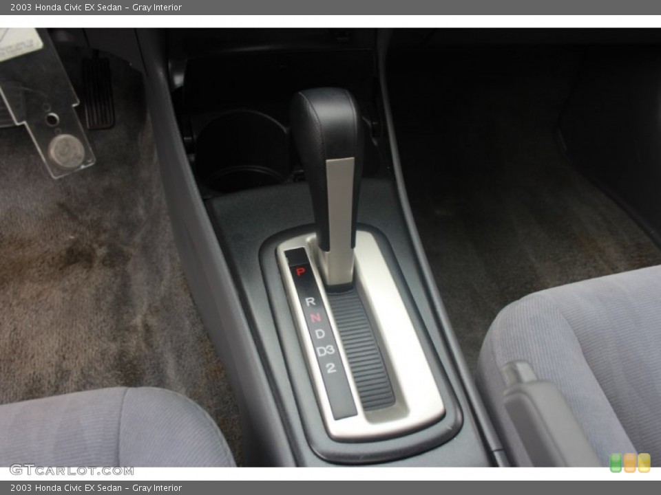 Gray Interior Transmission for the 2003 Honda Civic EX Sedan #86821157