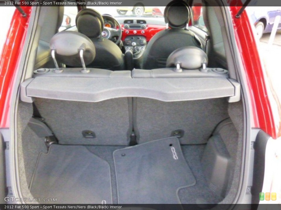 Sport Tessuto Nero/Nero (Black/Black) Interior Trunk for the 2012 Fiat 500 Sport #86821542