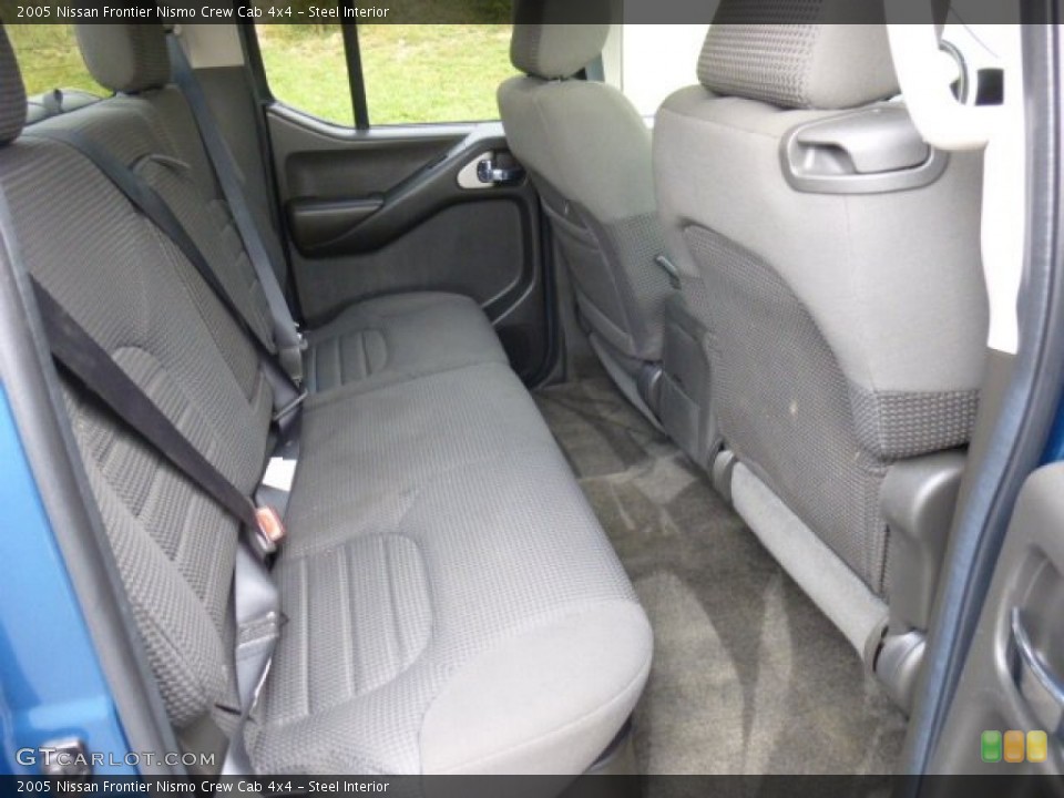 Steel Interior Rear Seat for the 2005 Nissan Frontier Nismo Crew Cab 4x4 #86821957