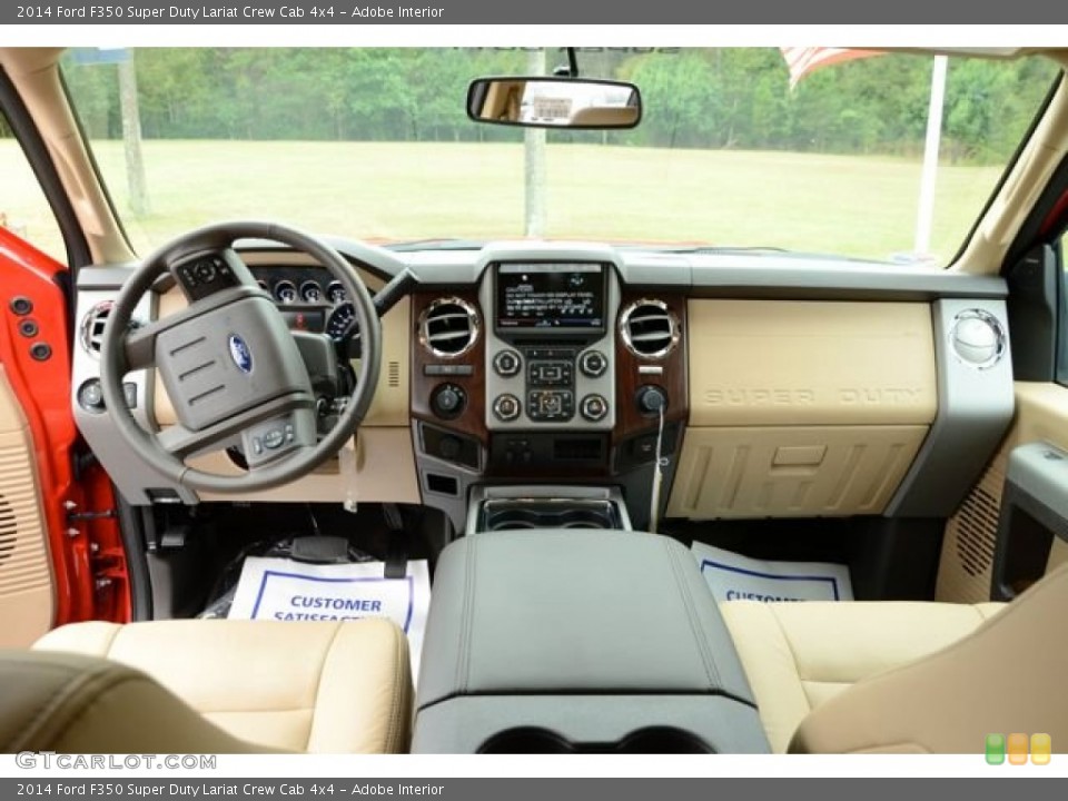 Adobe Interior Dashboard for the 2014 Ford F350 Super Duty Lariat Crew Cab 4x4 #86823047