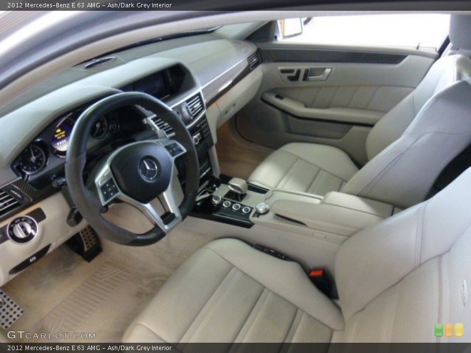 Ash/Dark Grey Interior Photo for the 2012 Mercedes-Benz E 63 AMG #86824700