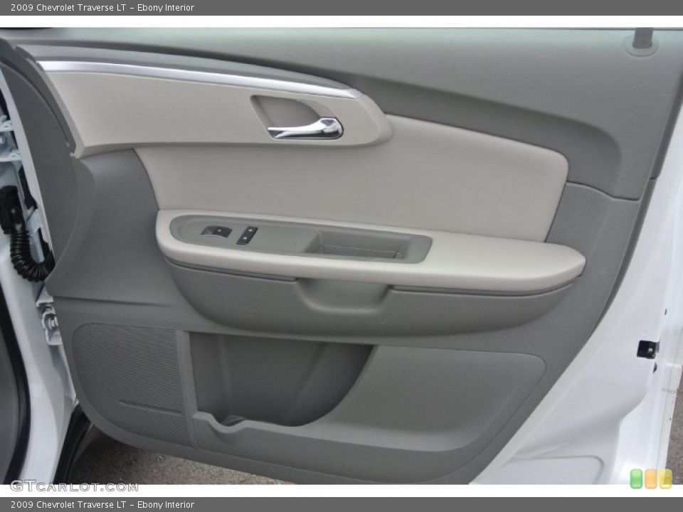 Ebony Interior Door Panel for the 2009 Chevrolet Traverse LT #86824802