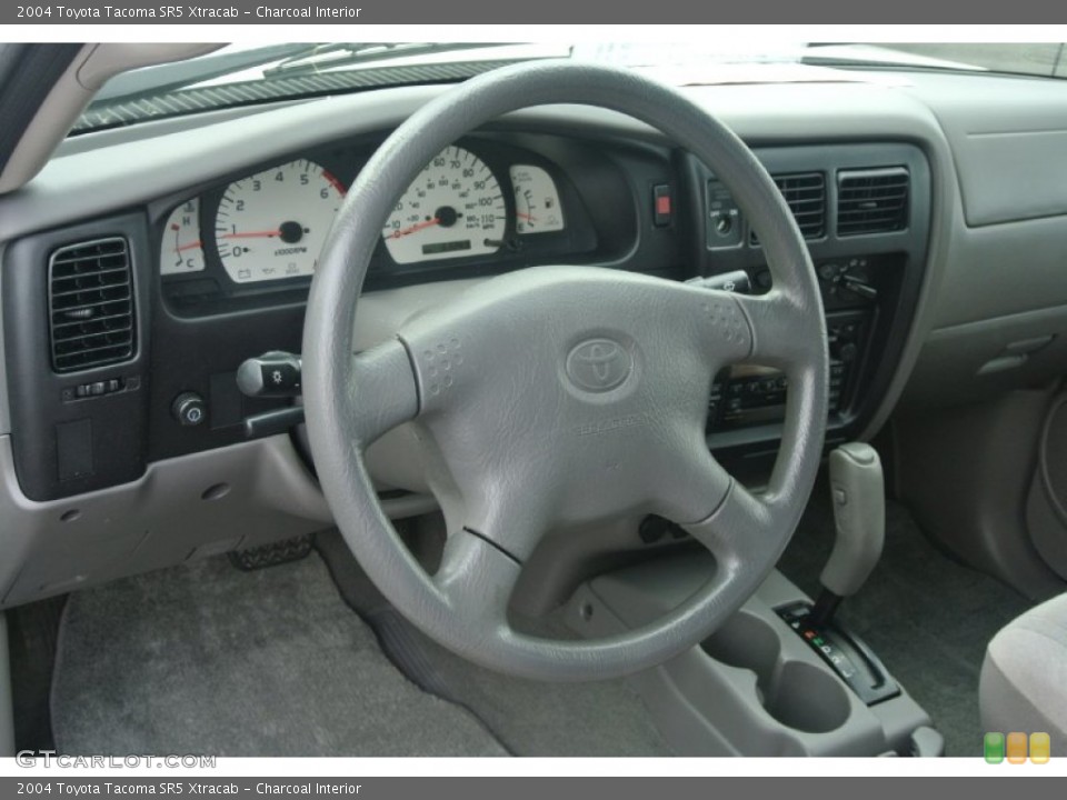 Charcoal Interior Steering Wheel for the 2004 Toyota Tacoma SR5 Xtracab #86825972