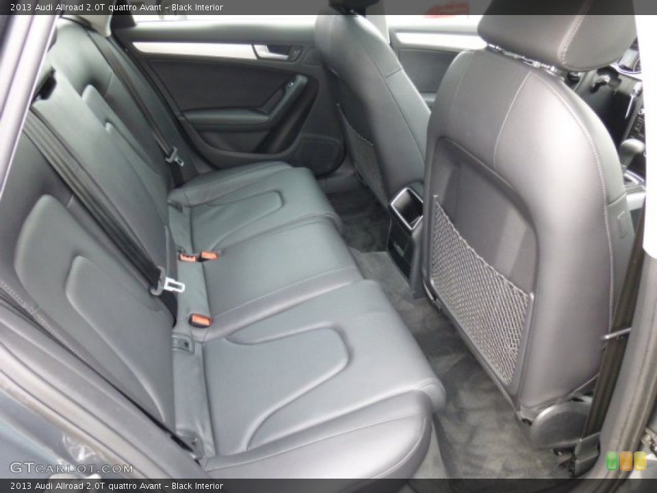 Black Interior Rear Seat for the 2013 Audi Allroad 2.0T quattro Avant #86827262