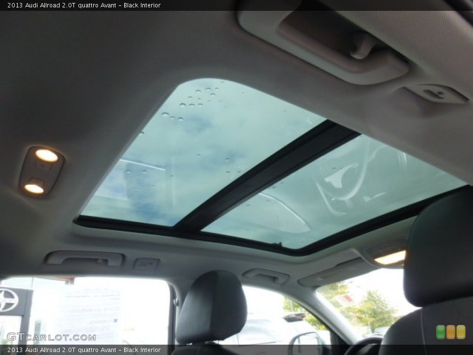 Black Interior Sunroof for the 2013 Audi Allroad 2.0T quattro Avant #86827280