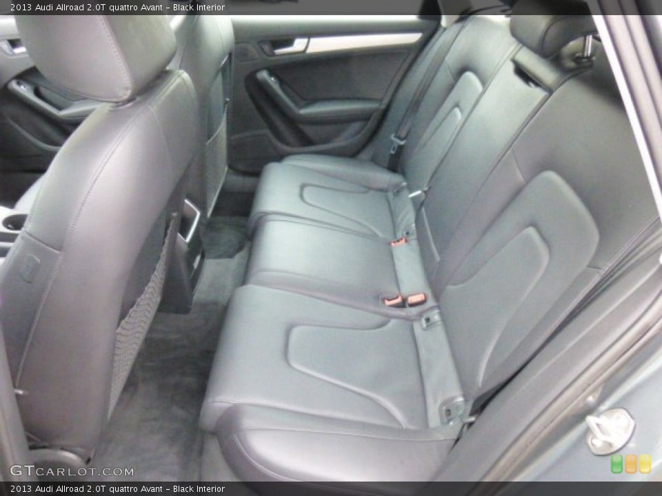 Black Interior Rear Seat for the 2013 Audi Allroad 2.0T quattro Avant #86827322