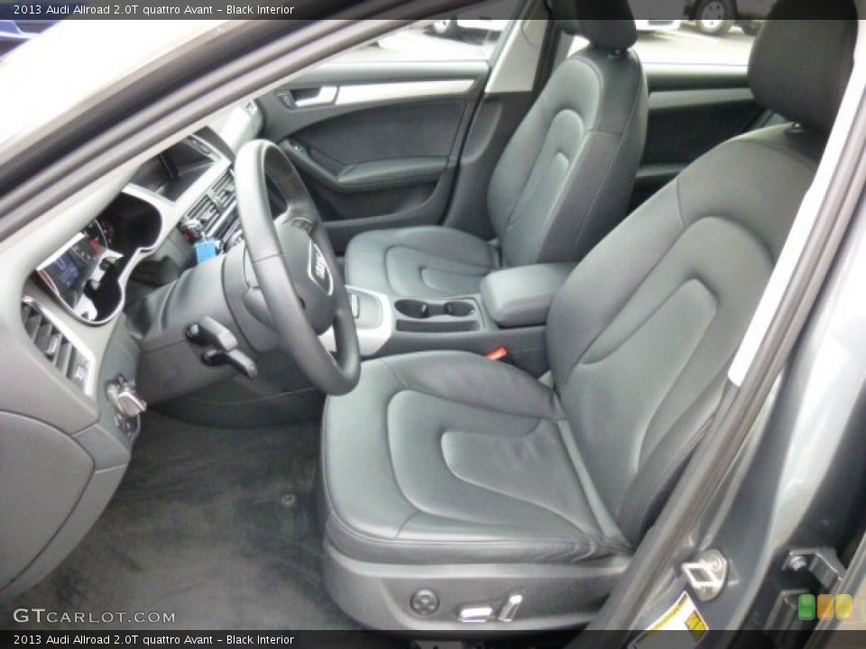 Black Interior Front Seat for the 2013 Audi Allroad 2.0T quattro Avant #86827358