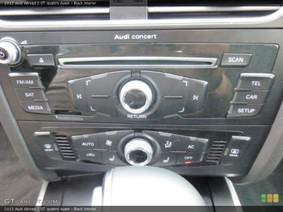 Black Interior Controls for the 2013 Audi Allroad 2.0T quattro Avant #86827424