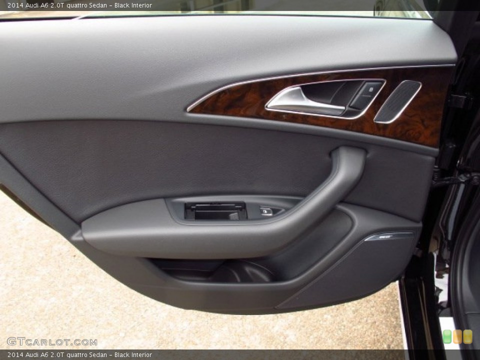Black Interior Door Panel for the 2014 Audi A6 2.0T quattro Sedan #86827640