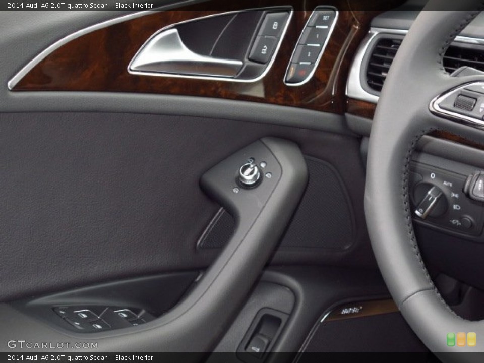 Black Interior Controls for the 2014 Audi A6 2.0T quattro Sedan #86827730