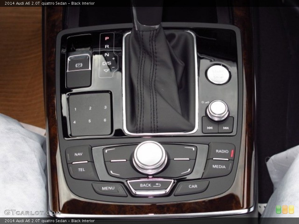 Black Interior Controls for the 2014 Audi A6 2.0T quattro Sedan #86827802