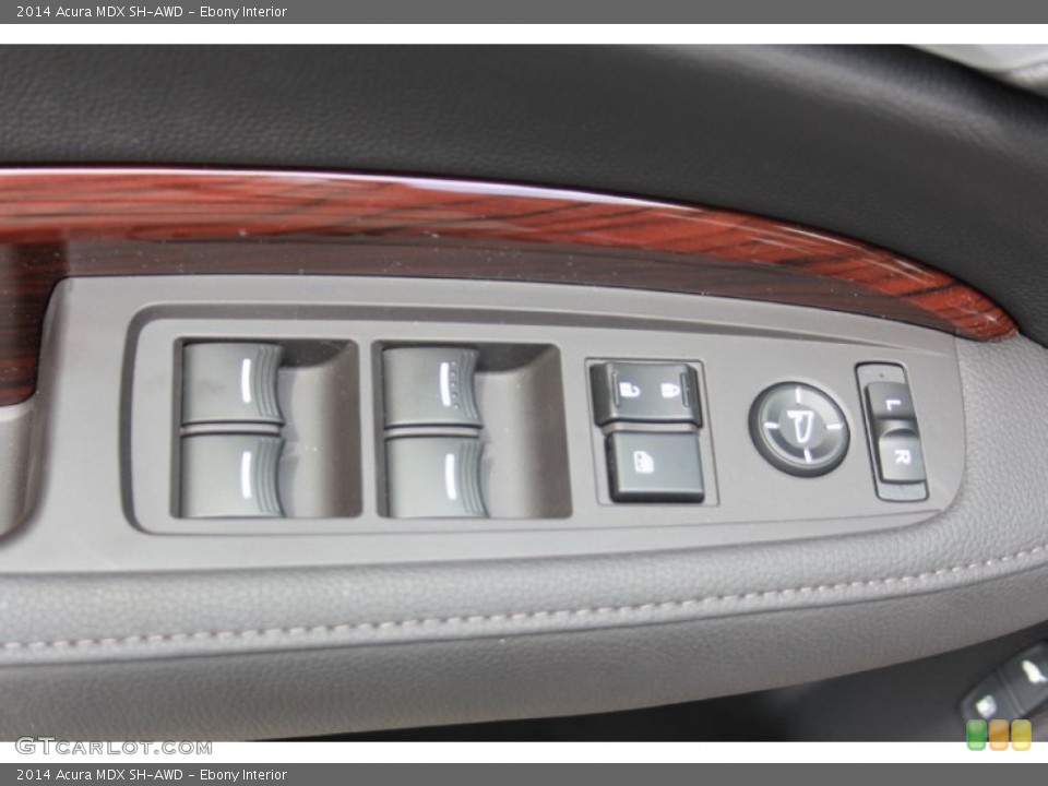 Ebony Interior Controls for the 2014 Acura MDX SH-AWD #86829113