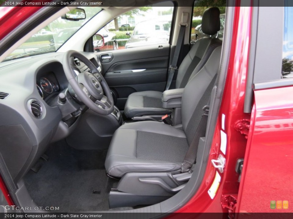 Dark Slate Gray 2014 Jeep Compass Interiors