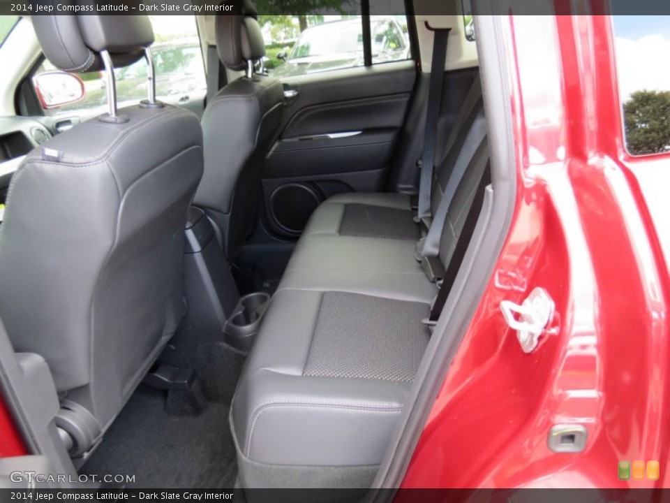 Dark Slate Gray Interior Rear Seat for the 2014 Jeep Compass Latitude #86830004